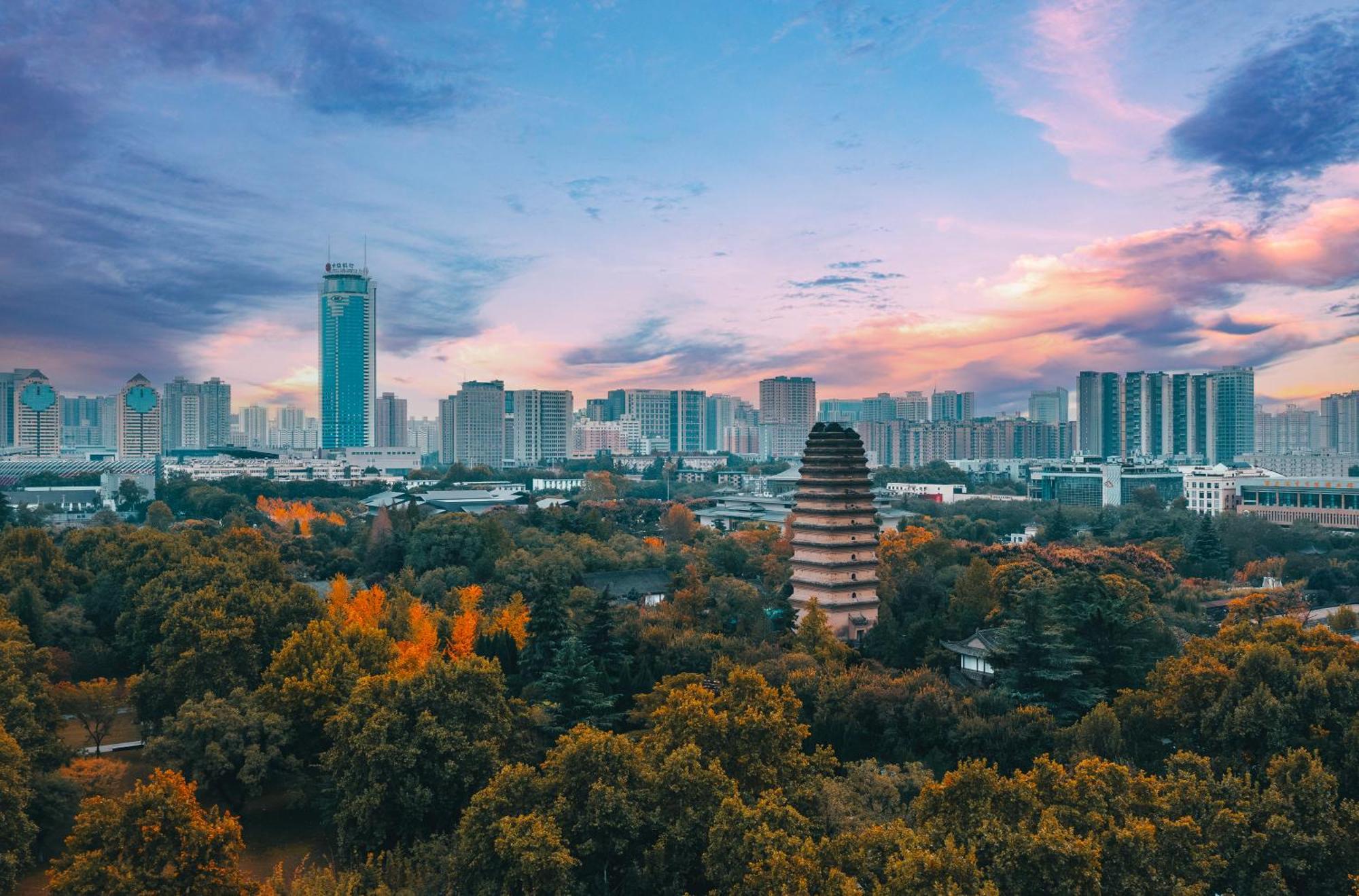 Hotel Crowne Plaza Xi'An By Ihg Exteriér fotografie